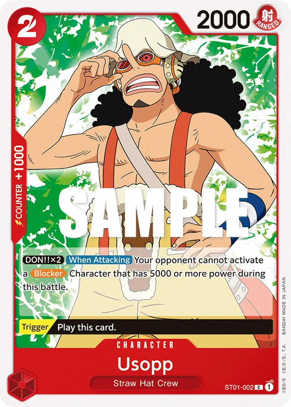 Usopp ST01-002 Normal