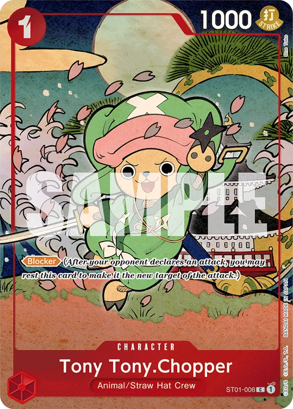 Tony Tony.Chopper ST01-006 Alternate Art