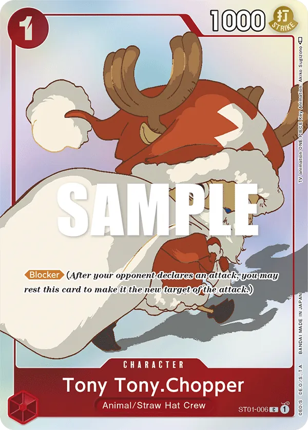 Tony Tony.Chopper ST01-006 Alternate Art