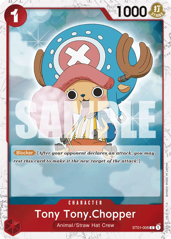 Tony Tony.Chopper ST01-006 Pirate Foil