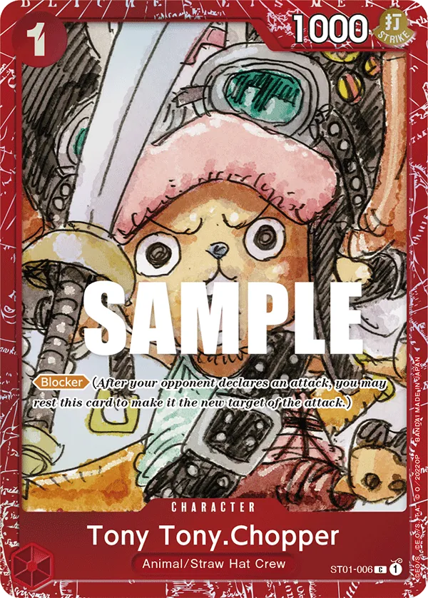 Tony Tony.Chopper ST01-006 Alternate Art