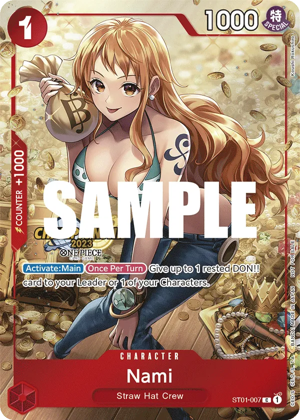 Nami ST01-007 Alternate Art