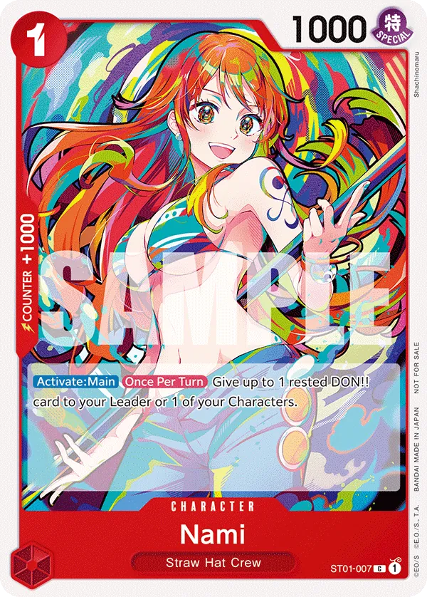 Nami ST01-007 Alternate Art