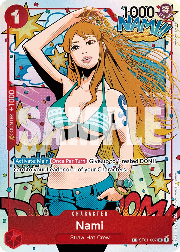 Nami ST01-007 Alternate Art