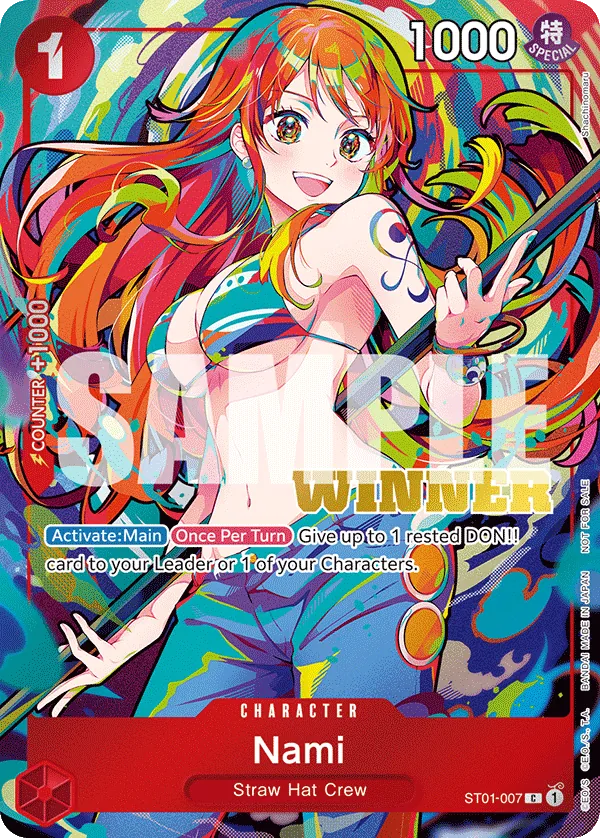 Nami ST01-007 Full Art