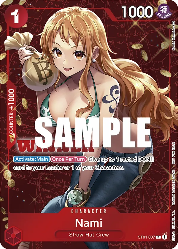 Nami ST01-007 Full Art