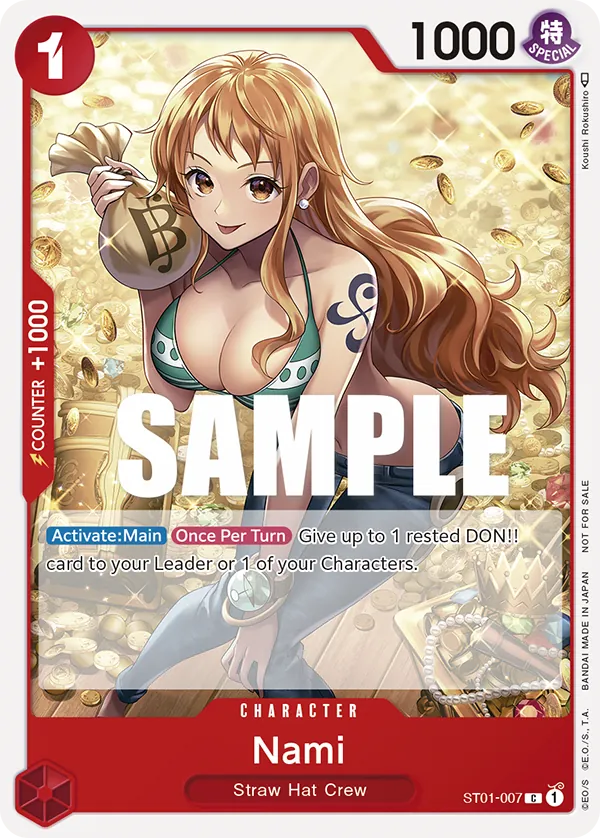 Nami ST01-007 Alternate Art
