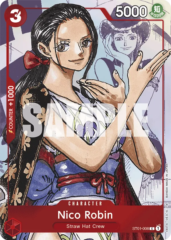 Nico Robin ST01-008 Alternate Art