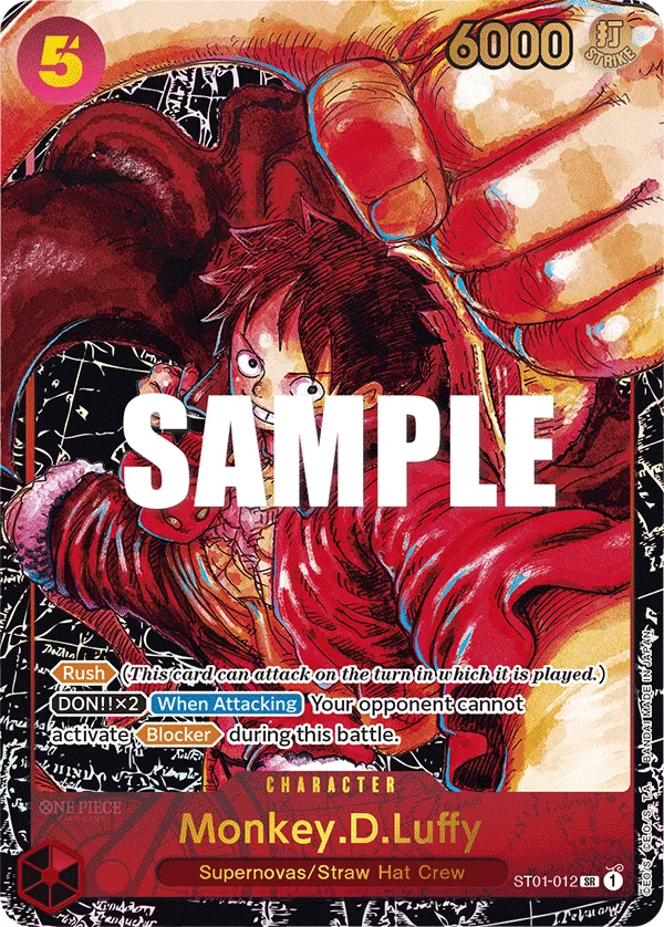 Monkey.D.Luffy ST01-012 Alternate Art