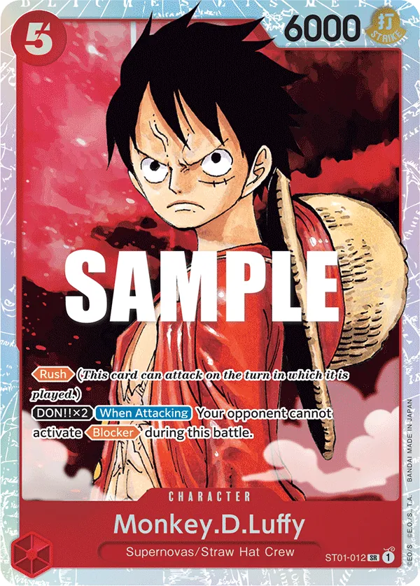 Monkey.D.Luffy ST01-012 Normal