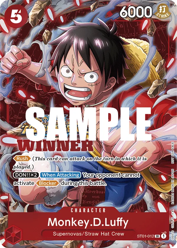 Monkey.D.Luffy ST01-012 Full Art