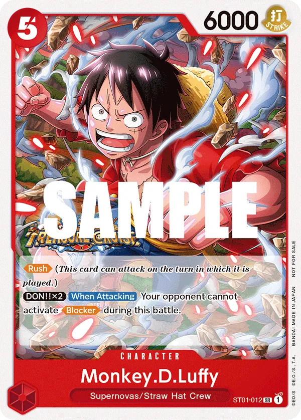 Monkey.D.Luffy ST01-012 Alternate Art