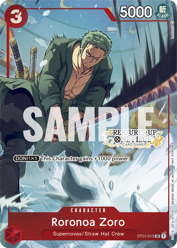 Roronoa Zoro ST01-013 Alternate Art