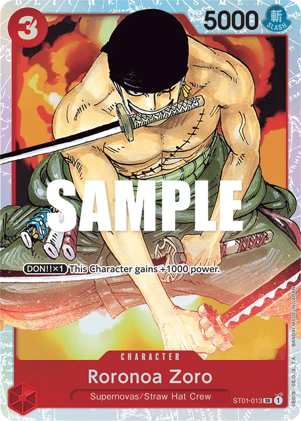Roronoa Zoro ST01-013 Normal