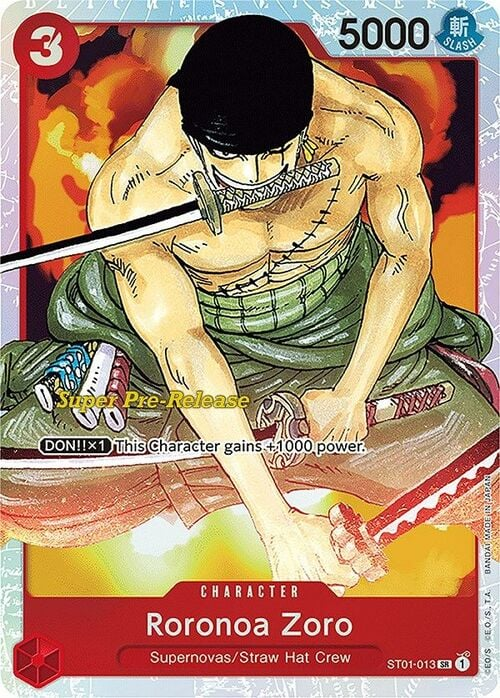 Roronoa Zoro ST01-013 Normal