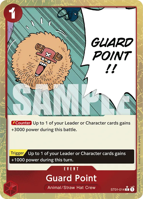 Guard Point ST01-014 Alternate Art