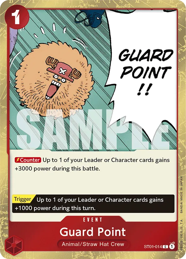 Guard Point ST01-014 Pirate Foil