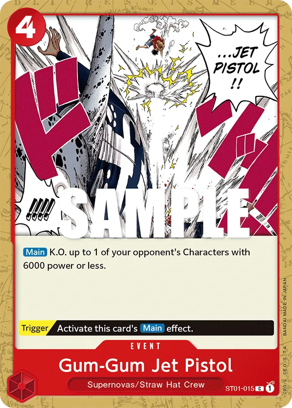 Gum-Gum Jet Pistol ST01-015 Normal