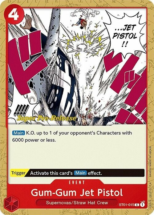 Gum-Gum Jet Pistol ST01-015 Normal