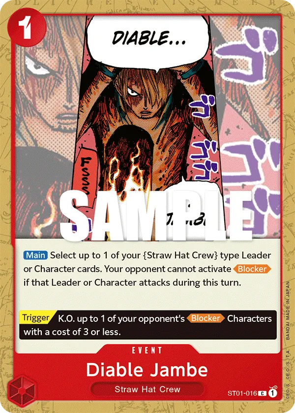 Diable Jambe ST01-016 Normal