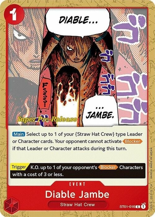 Diable Jambe ST01-016 Normal