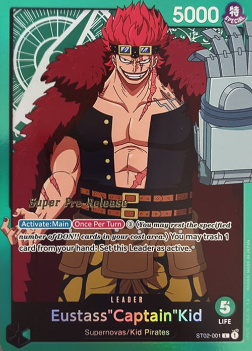Eustass"Captain"Kid ST02-001 Normal