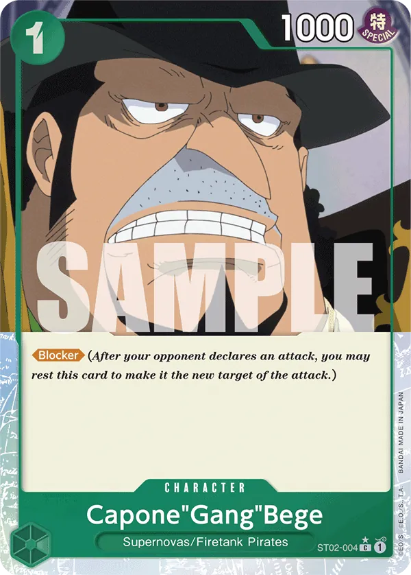 Capone"Gang"Bege ST02-004 Full Art