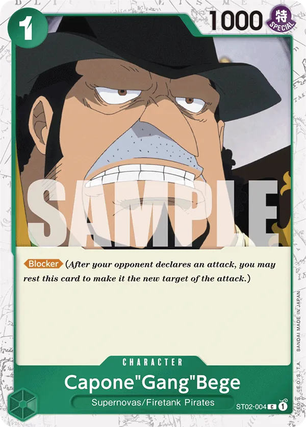 Capone"Gang"Bege ST02-004 Pirate Foil