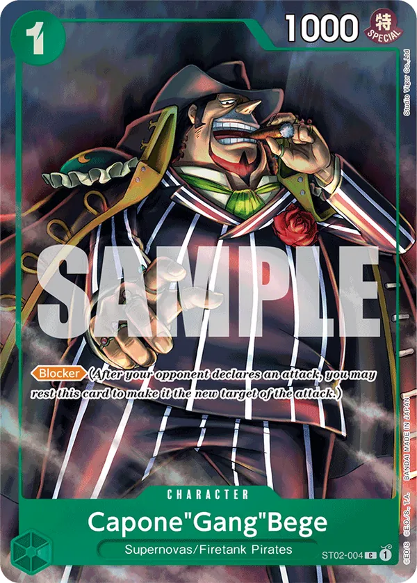Capone"Gang"Bege ST02-004 Alternate Art