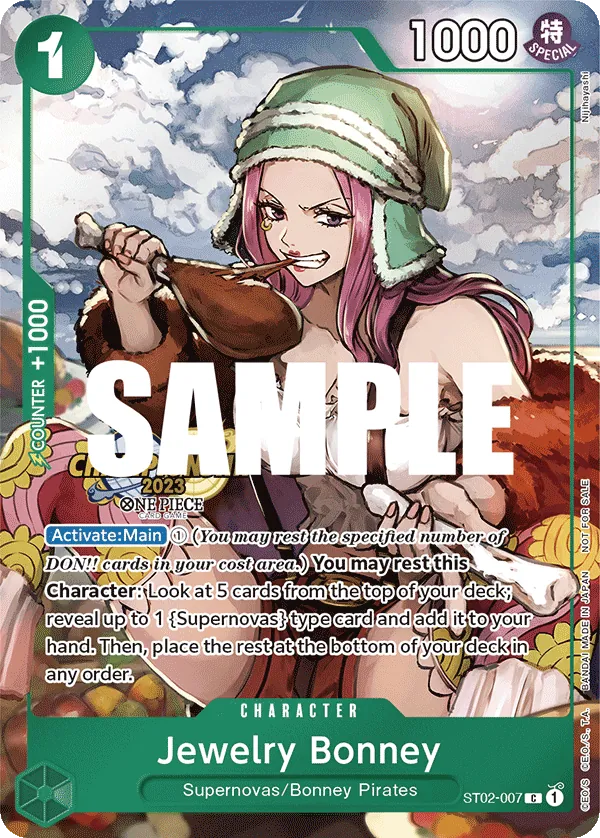 Jewelry Bonney ST02-007 Alternate Art