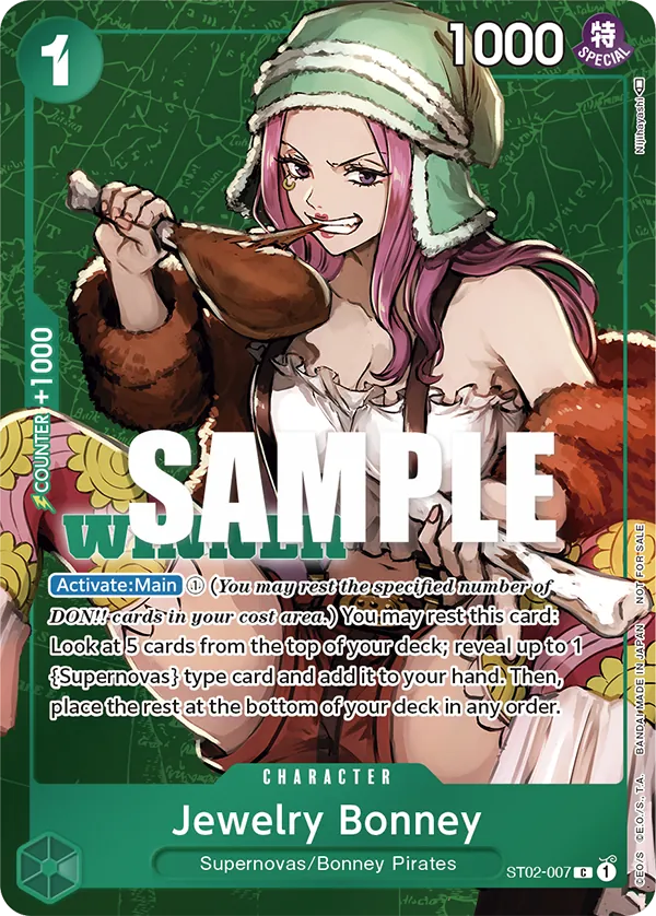 Jewelry Bonney ST02-007 Full Art