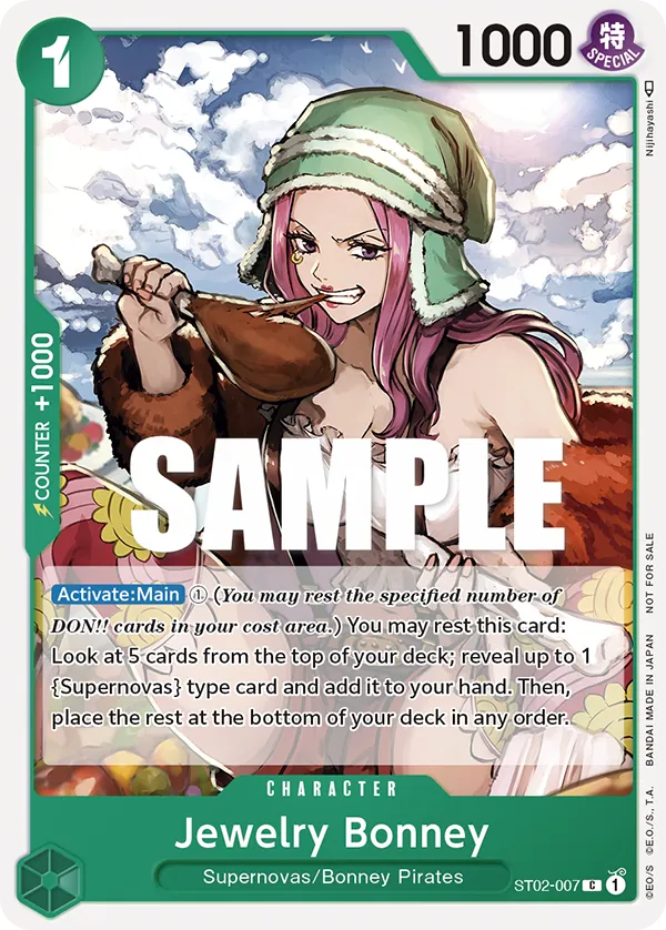 Jewelry Bonney ST02-007 Alternate Art