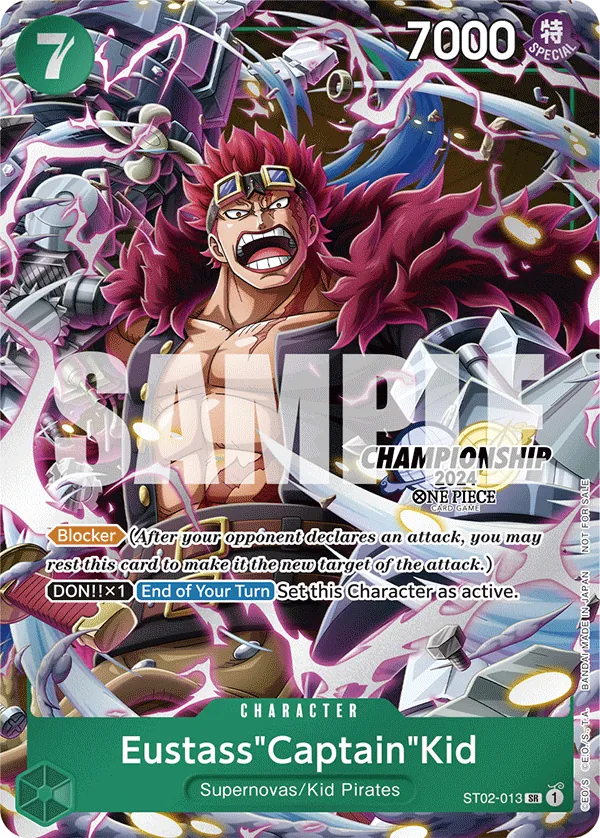 Eustass"Captain"Kid ST02-013 Alternate Art