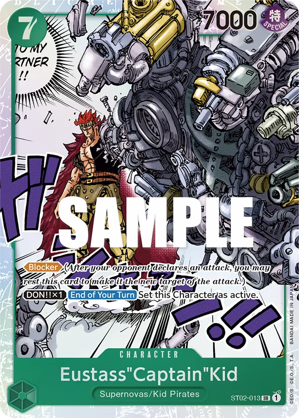 Eustass"Captain"Kid ST02-013 Normal