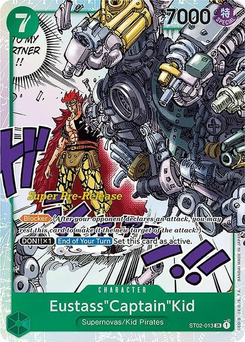 Eustass"Captain"Kid ST02-013 Normal