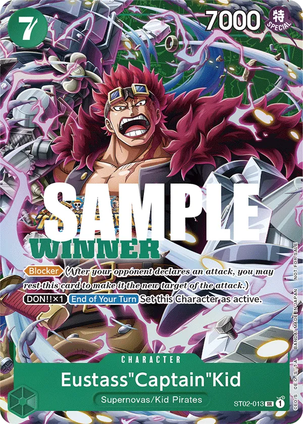 Eustass"Captain"Kid ST02-013 Full Art