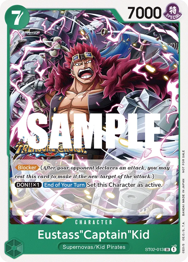 Eustass"Captain"Kid ST02-013 Alternate Art
