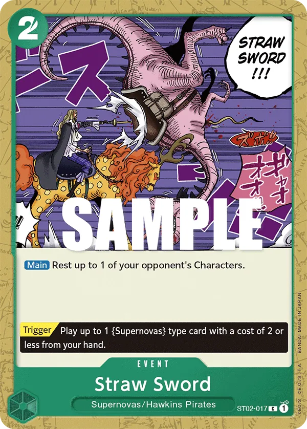 Straw Sword ST02-017 Normal
