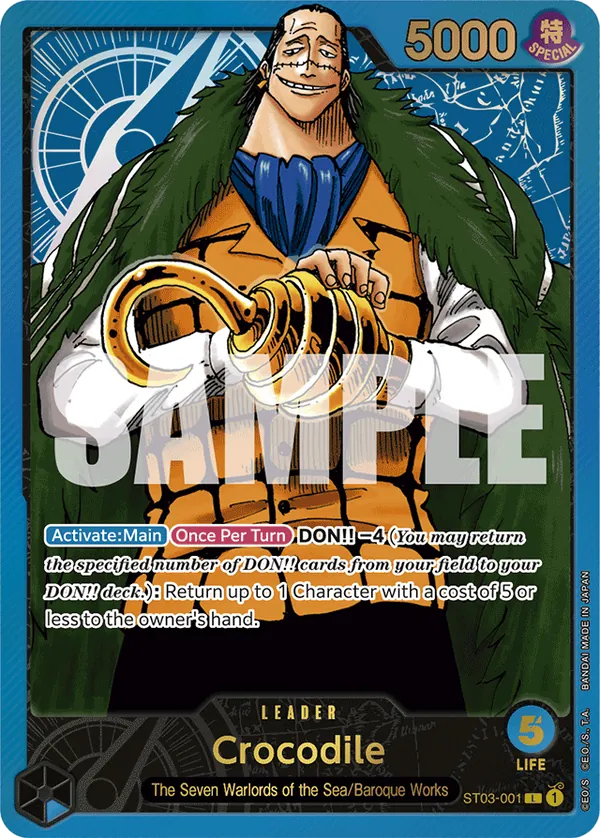 Crocodile ST03-001 Alternate Art
