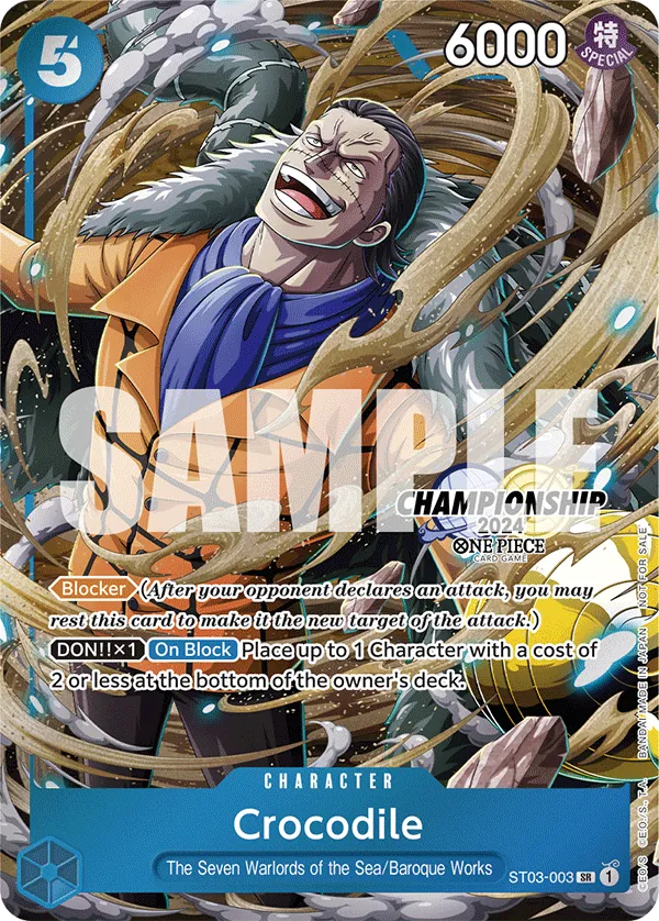 Crocodile ST03-003 Alternate Art