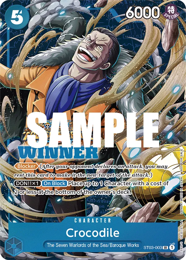 Crocodile ST03-003 Full Art