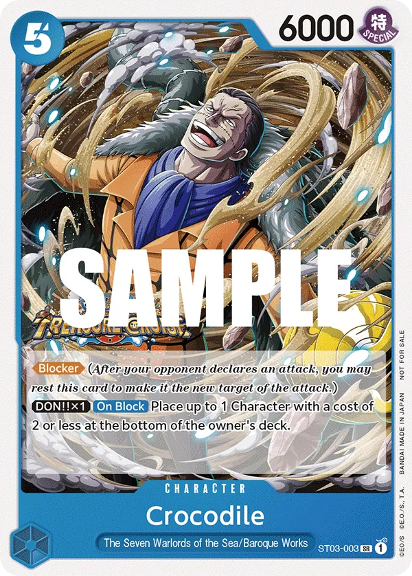 Crocodile ST03-003 Alternate Art