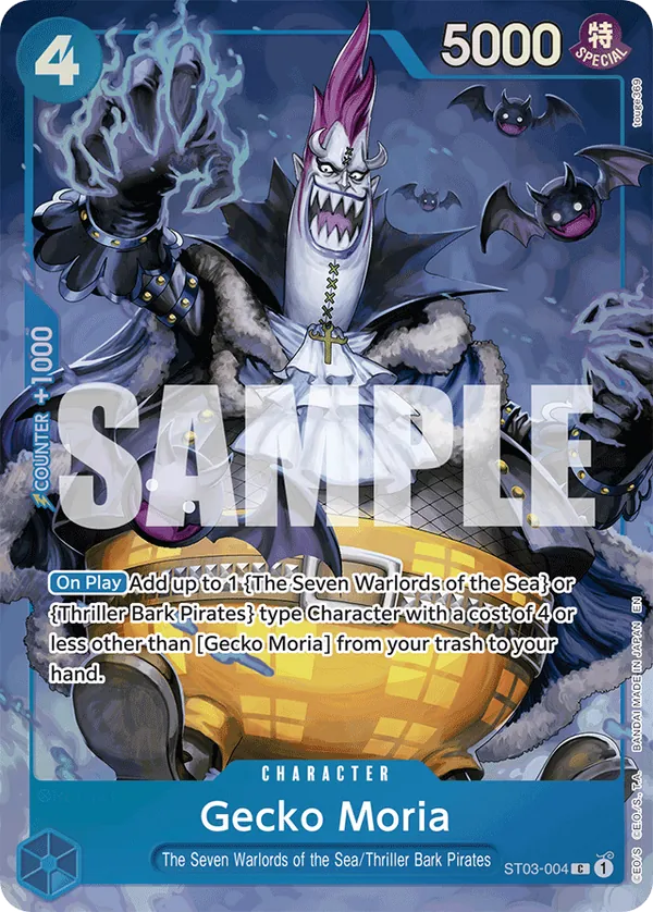 Gecko Moria ST03-004 Alternate Art
