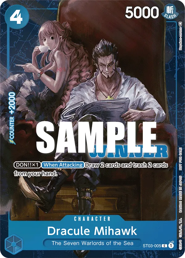 Dracule Mihawk ST03-005 Full Art