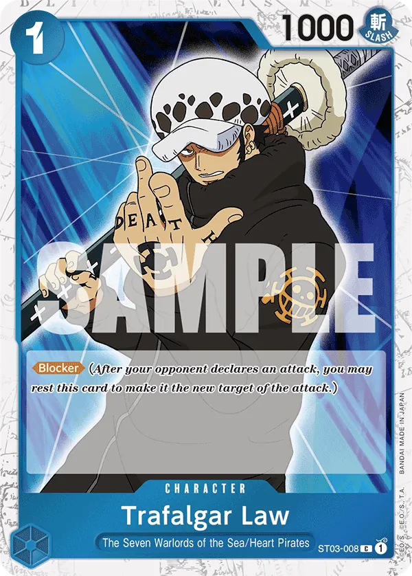 Trafalgar Law ST03-008 Pirate Foil