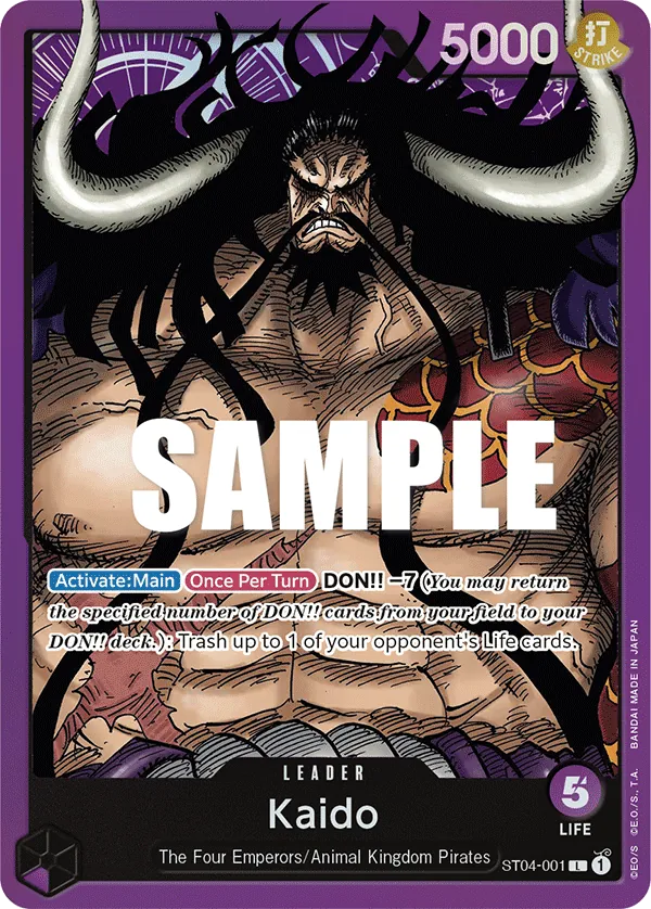 Kaido ST04-001 Normal