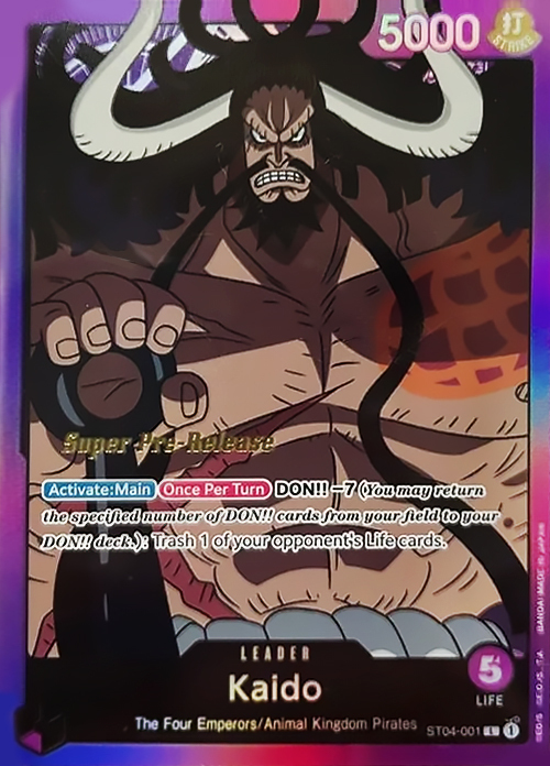 Kaido ST04-001 Normal