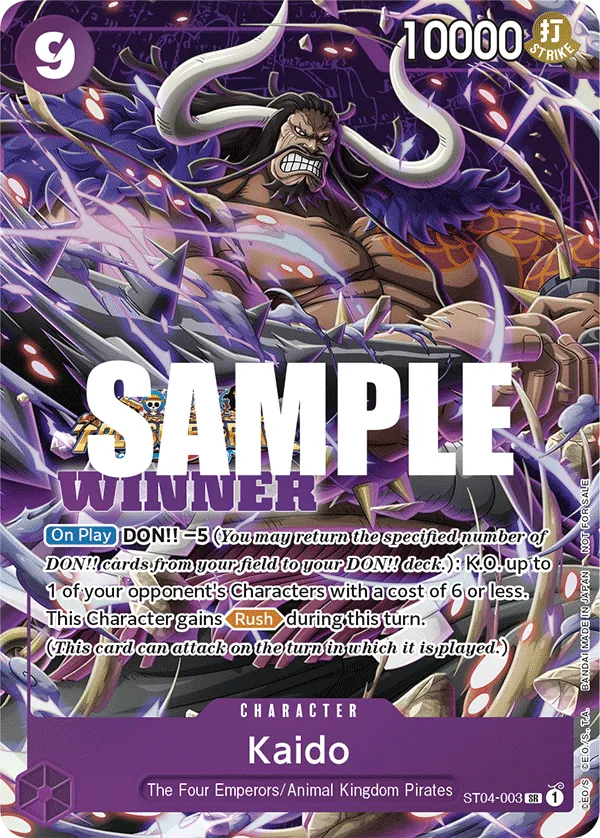Kaido ST04-003 Full Art