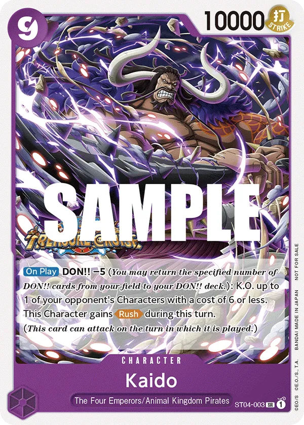 Kaido ST04-003 Alternate Art