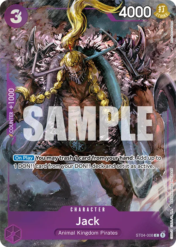 Jack ST04-008 Alternate Art
